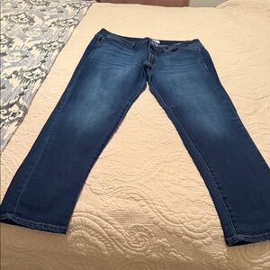 KanCan Dark Blue Straight Leg Jeans